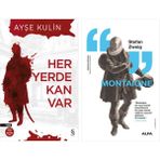 Alfa Yayınları Her Yerde Kan Var + Montaigne - Hayır