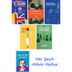 Alfa Yayınları Ideal English Dictionary + Geometri + Rubu Tahtası Yapım Kılavuzu + Annelik Kutsal Mıdır? + Küçükler Şampiyonasından 250 Mat + Her Şeyin Anlamı