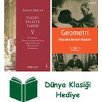 Alfa Yayınları Ilkçağ Felsefe Tarihi 5 + Geometri + Dünya Klasiği Hediye - Hayır
