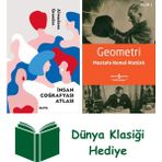 Alfa Yayınları Insan Coğrafyası Atlası + Geometri + Dünya Klasiği Hediye - Hayır