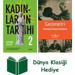 Alfa Yayınları Kadınların Tarihi 2 + Geometri + Dünya Klasiği Hediye - Hayır