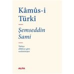 Alfa Yayınları Kamusi Türki Ciltli Şemseddin Sami Alfa Basım