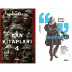 Alfa Yayınları Kan Kitapları 4 + Montaigne - Hayır