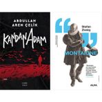 Alfa Yayınları Kandan Adam + Montaigne - Hayır