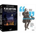 Alfa Yayınları Karantina Beşinci Perde + Montaigne - Hayır