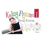 Alfa Yayınları Kolay Piyano 1 Sevinç Ereren 175 Sayfa Ciltsiz Eğitici Müzik Kitabı