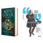 Alfa Yayınları Kötü Çocuk 4 - Saklı Cennet (Ciltli) + Montaigne - Hayır