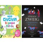 Alfa Yayınları Minik Civcivin Boyama Kitabı + Olağanüstü Bir Gece - Hayır