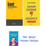 Alfa Yayınları Saat Tarihi Notlarım + Zaman Üzerine Dokuz Düşünce + Her Şeyin Anlamı
