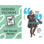 Alfa Yayınları Saklı Bahçeler Haritası + Montaigne - Hayır