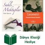 Alfa Yayınları Saklı Mektuplar + Geometri + Dünya Klasiği Hediye - Hayır