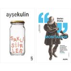 Alfa Yayınları Saklı Şiirler + Montaigne - Hayır