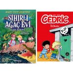 Alfa Yayınları Sihirli Ağaç Evi - Çizgi Roman 6 - Amazon Macerası + Cedric 1 - Hayır