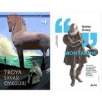 Alfa Yayınları Troya Savaş Öyküleri + Montaigne - Hayır