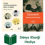 Alfa Yayınları Türk Sosyolojisinin Kısa Tarihi + Geometri + Dünya Klasiği Hediye - Hayır