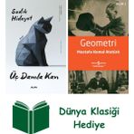 Alfa Yayınları Üç Damla Kan + Geometri + Dünya Klasiği Hediye - Hayır