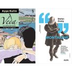 Alfa Yayınları Veda (Çizgi Roman) + Montaigne - Hayır