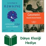 Alfa Yayınları Zamanın Daha Kısa Tarihi (Ciltli) + Geometri + Dünya Klasiği Hediye - Hayır