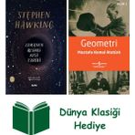 Alfa Yayınları Zamanın Resimli Kısa Tarihi (Ciltli) + Geometri + Dünya Klasiği Hediye - Hayır