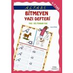 ALFABE BITMEYEN YAZI DEFTERI 4-7 YAŞ - ASIM UYSAL