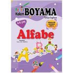 Alfabe - Renkli Kalem Boyama 4-6 Yaş - Yağmur Çocuk