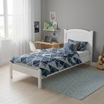 AlfaCountry Doğu Çocuk Ve Genç Odası 120x200 Beyaz Karyola