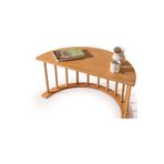 AlfaCountry Mobilya PİKLER HALKASI MONTESSORİ AKTİVİTE MASASI MASİF KAYIN VERNİKLİ