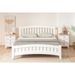 AlfaCountry Prens Çocuk ve Genç Odası 90X190 Soft Beyaz Karyola - 90 x 190 cm