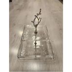 Alfafe Home Madlen 2 Katlı Kurabiyelik - sade cam