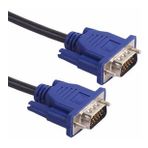 Alfais 3071 1.5 mt VGA To VGA 15 Pin Monitör Ekran Uzatma Ekleme Kablosu