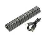 Alfais 4235 10 Port USB Hub Çoklayıcı Çoğaltıcı Çoklu Cihaz Bağlama
