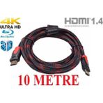 Alfais 4241 HDMI Kablo 1.4b 10 Metre Gold Malzeme ile Yüksek Hız Destekli 3D Bağlantı