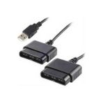 Alfais 4251 USB to PS2 Oyun Kolu Joystick Dönüştürücü Kablosu