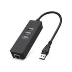 Alfais 4263A Usb 3.0 To Ethernet Gigabit Rj45 3 Port Hub Çoklayıc