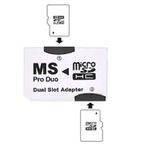 Alfais 4304 Micro SD Memory Stick Pro Duo Çevirici Dönüştürücü Hafıza Kartı Adaptörü
