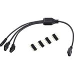 Alfais 4375 RGB Şerit 4 Pin Led Çoklayıcı Splitter