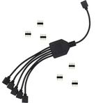 Alfais 4377 RGB Şerit 4 Pin Led Çoklayıcı Splitter