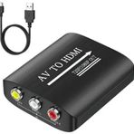 Alfais 4379 1080P RCA AV to HDMI Çevirici 3RCA Dönüştürücü Adaptör