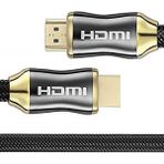 Alfais 4432 3 mt Siyah HDMI 2.0 4K UHD Görüntü Kablosu