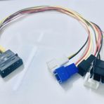 Alfais 4464 Ide Molex Pc Diy 4 Pin 4464P Molex To 6 Port Fan 2 Pin Çoklayıcı Kablo