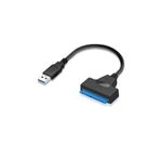 Alfais 4469 USB 3.0 2.5 Inç USB Sata Çevirici Dönüştürücü HDD Hard Disk Kablosu