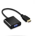 Alfais 4487 HDMI To VGA Çevirici Siyah Yüksek Performans ve Kompakt Tasarım