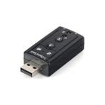 Alfais 4506 7.1 USB Ses Kartı 3.5mm Mikrofon Kulaklık Harici Yüksek Ses Kalitesi