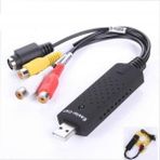Alfais 4522 USB Rca Capture Easycap Kamera Uydu Kayıt Kartı - Siyah