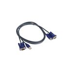 Alfais 4535 USB KVM Switch VGA Yazıcı Kablosu