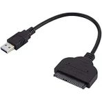 Alfais 4591 USB 3.0 2.5 inç Sata HDD SDD Çevirici Hard Disk Kablosu