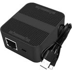 Alfais 4594 RJ45 Ethernet Splitter 1 Giriş 2 Çıkış 100Mbps Hız Çevirici Çoklayıcı