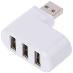 Alfais 4692B 180 Derece 4 Port USB 2.0 Hub Çoklayıcı