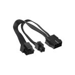 Alfais 4695 EPS 12V CPU Dişi To ATX 8+4 Pin Power Supply Çevirici Dönüştürücü Adaptör Kablosu