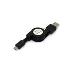 Alfais 4697 Makaralı Zip Micro Usb Data Şarj Veri Kablosu